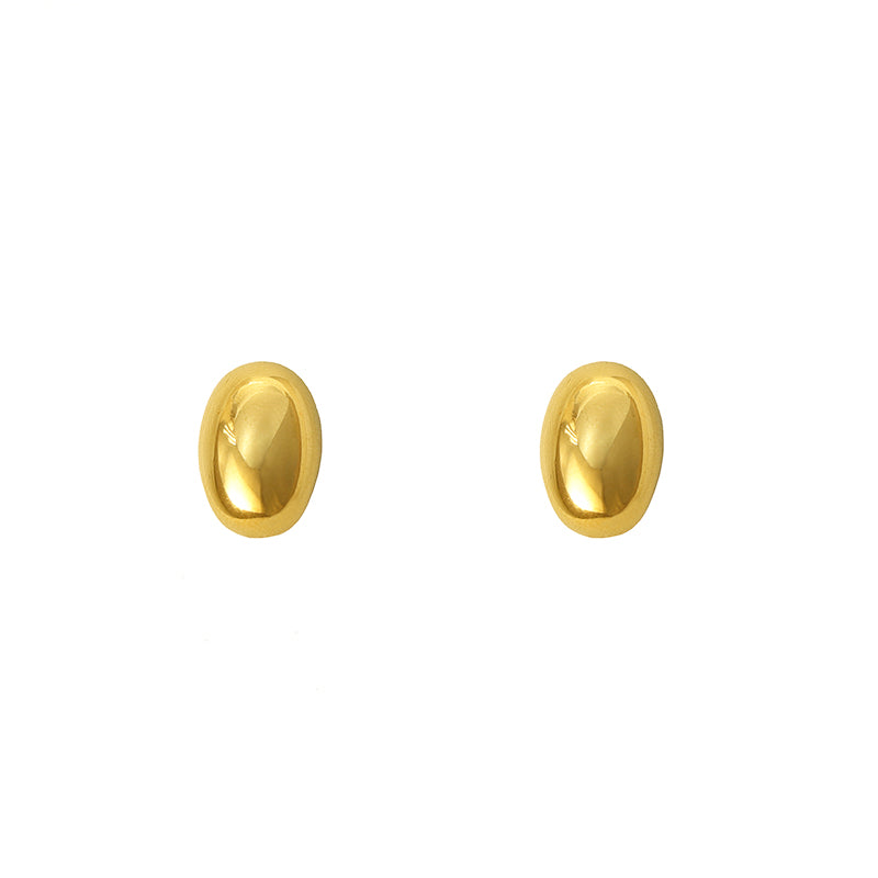 Miroir Oval Pebble Studs