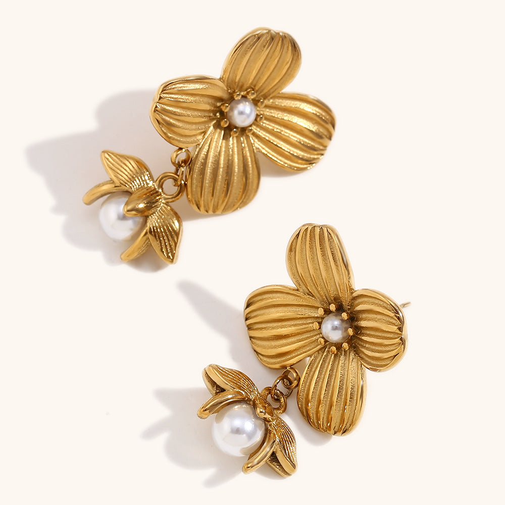 Fleur de Perle Statement Drops