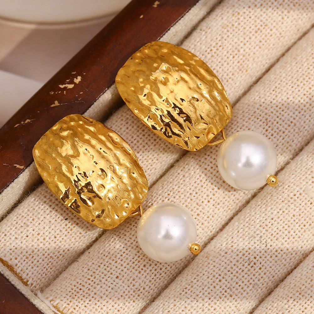 Eclat Pearl Hammered Drops