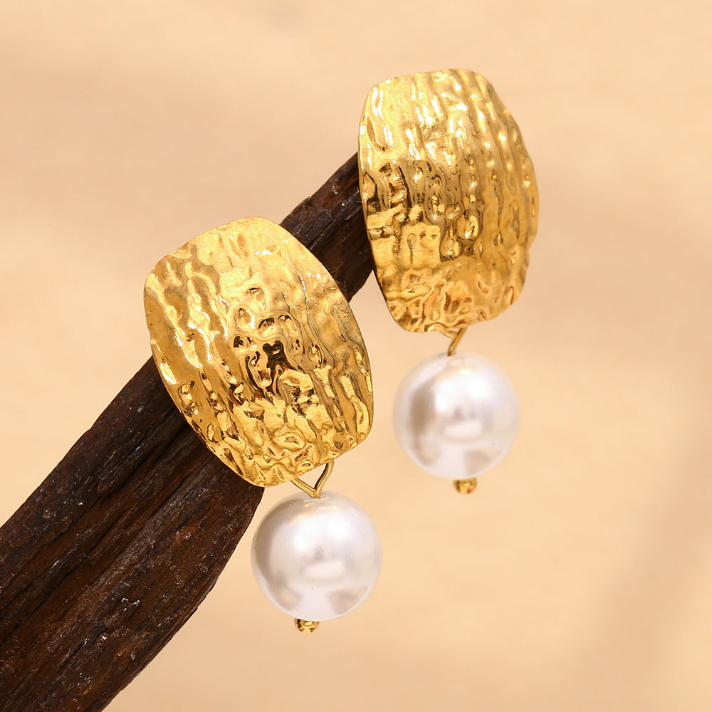 Eclat Pearl Hammered Drops