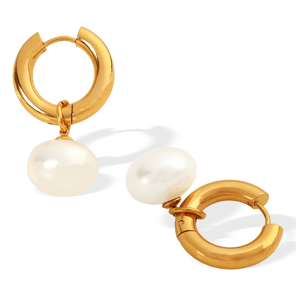 Perla Orbit Huggie Drops