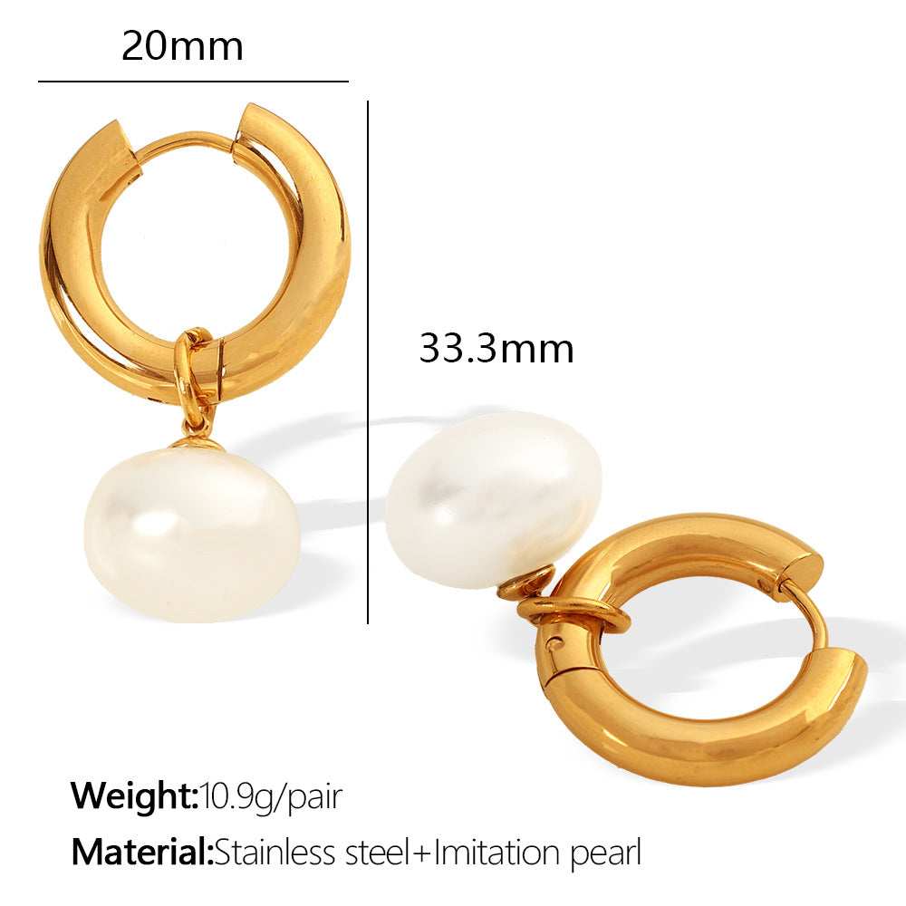 Perla Orbit Huggie Drops