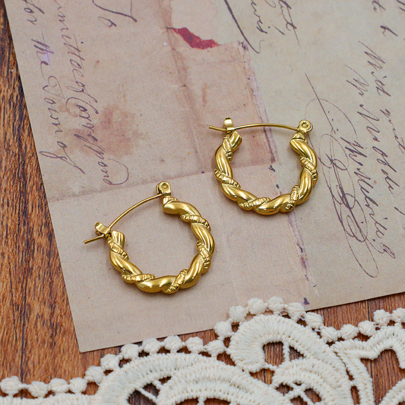 Cordelia Twist Hoops