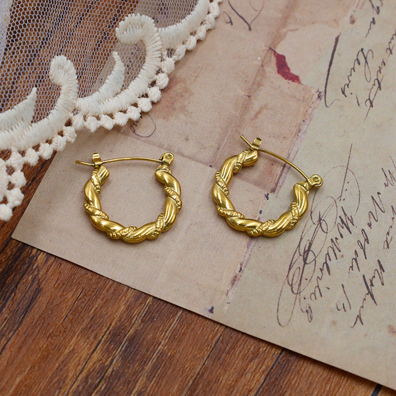 Cordelia Twist Hoops