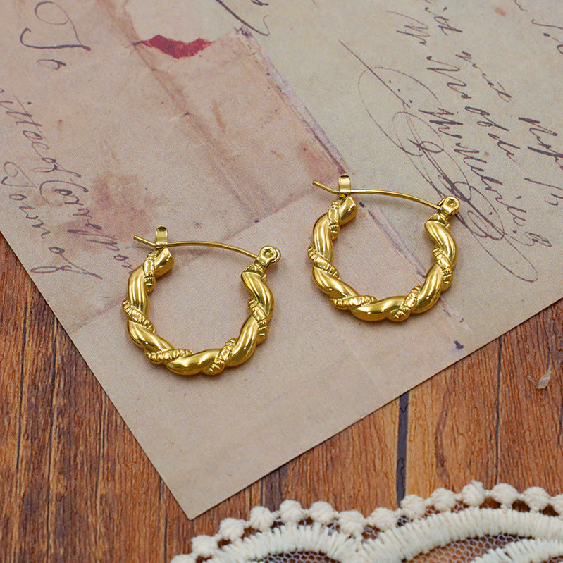 Cordelia Twist Hoops