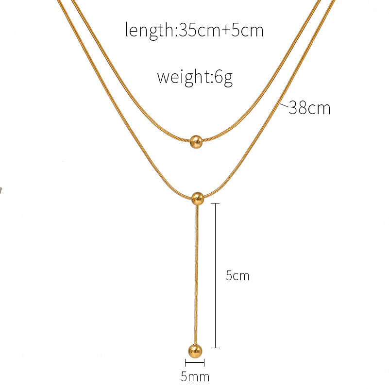 Elara Lariat Necklace