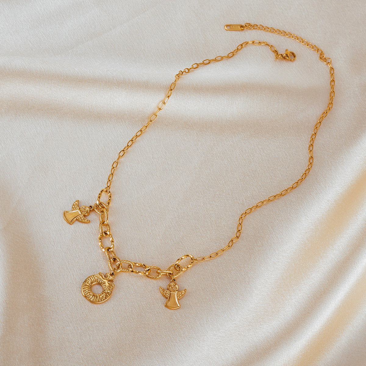 Guardian Angel Charm Necklace