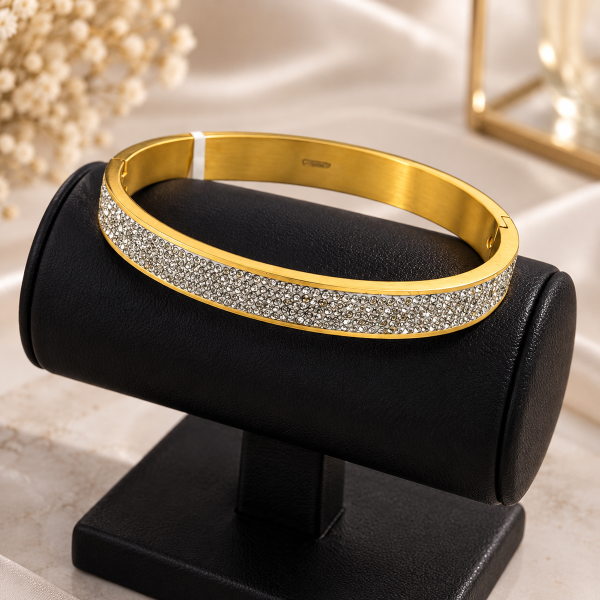 Pavé Crystal Band Bangle
