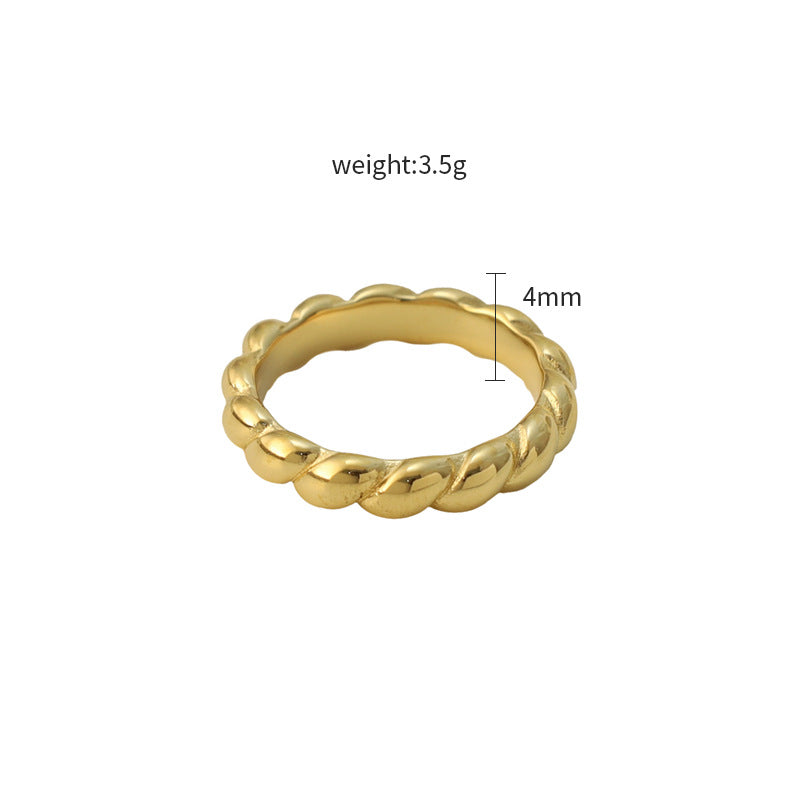 Aurelia Rope Twist Ring