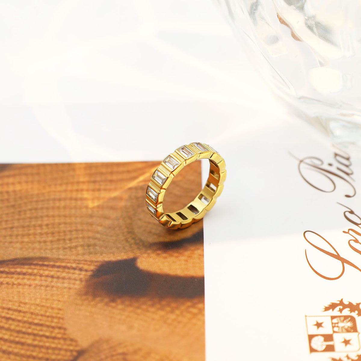 Maison Baguette Eternity Ring