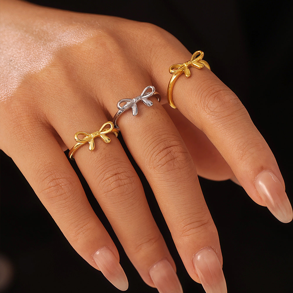 Fleur Bow Grace Ring