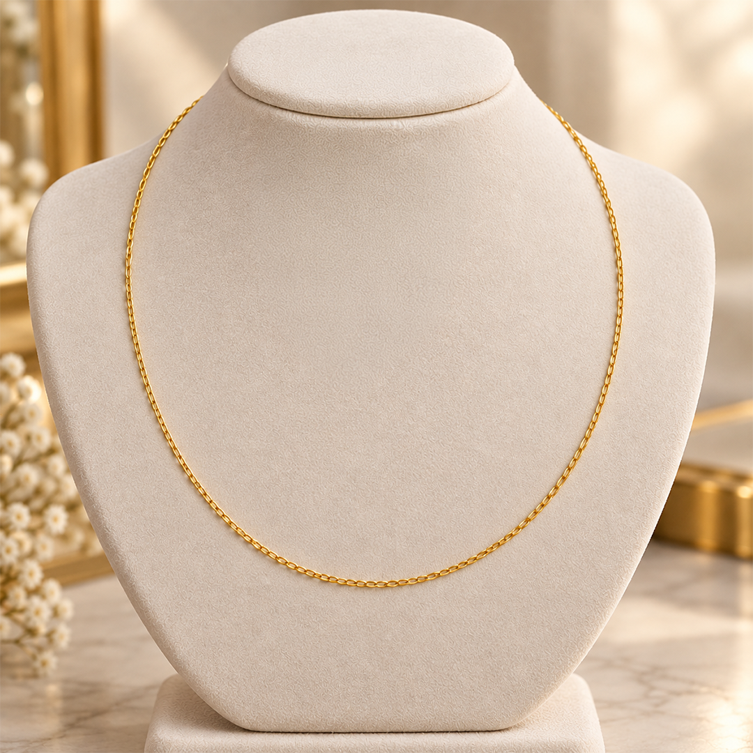 Élan Whisper-Fine Chain Necklace