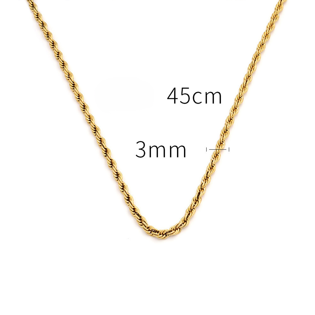 Duchess Wheat-Link Chain